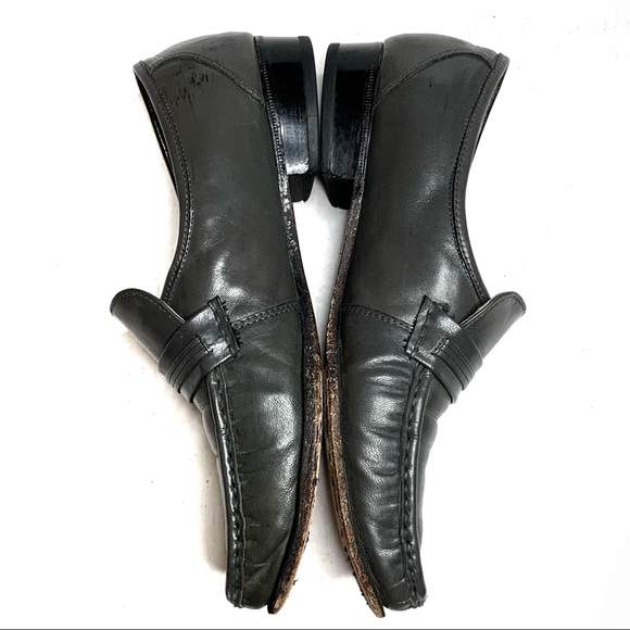 STUART MCGUIRE Leather Dress Loafers Shoes - Picture 6 of 13